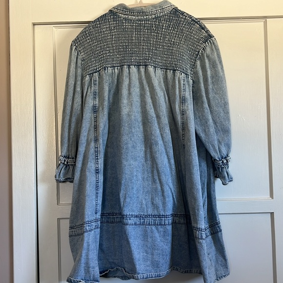 Free People Vanessa Denim Tunic - Picture 7 of 7